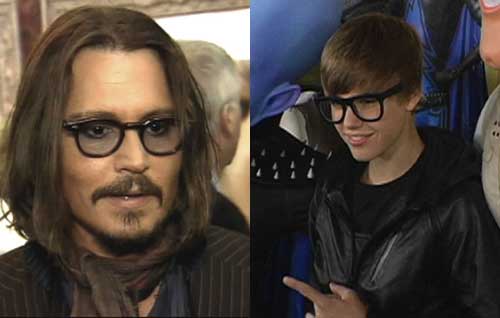 Johnny Depp and Justin Bieber